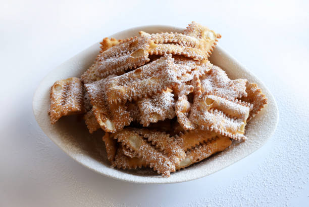 istock Traditional Italian carnival sweets. 1465618143