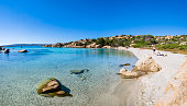 Beautiful Cala Serena, one of the beaches in Caprera Island - Sardinia