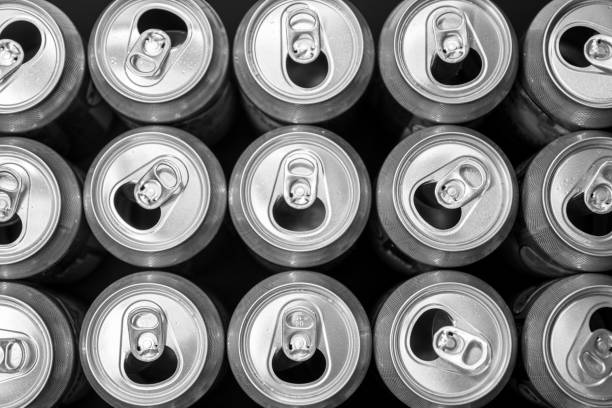 istock Full frame shot of cans 1465631212