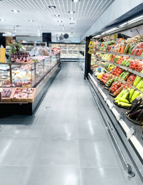 istock choosing a dairy products at supermarket. 1465635832