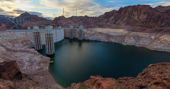 Hoover Dam shot in Feb 2023