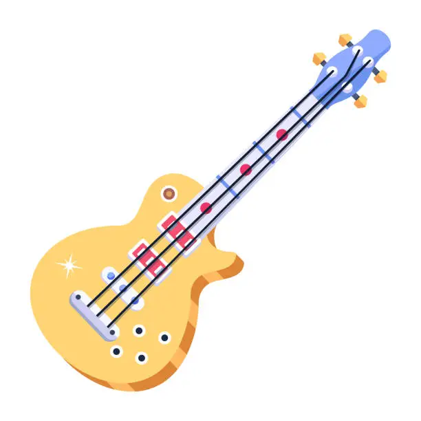 Vector illustration of Redondo Guitar