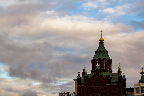 Uspenski Cathedral in Helsinki, Finland