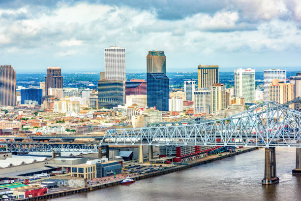 New Orleans Skyline stock photo