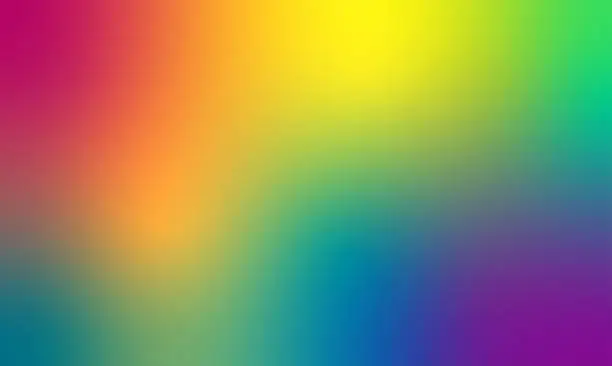Photo of Rainbow Gradient Background for Pride Month