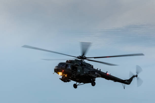 istock Polish Mi-17 transport helicopter 1465667569