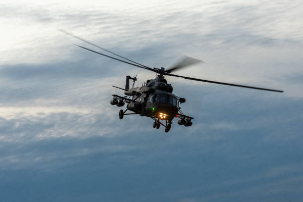 istock Polish Mi-17 transport helicopter 1465667585