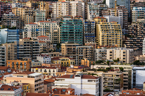 Monaco building facades