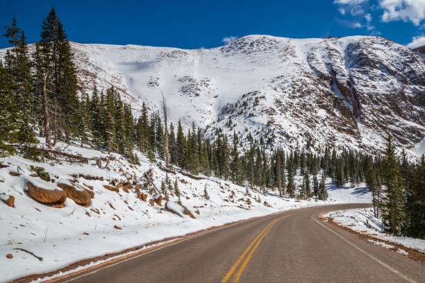 istock A long way down the road going to Colorado Springs, Colorado 1465702834