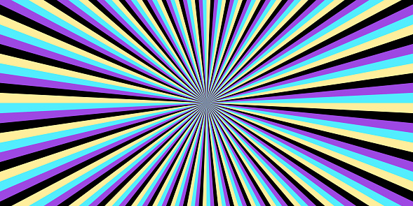 Cartoon Style Radiating Background Radial Background Abstract Comic Book Template With Rays Sunburst ...