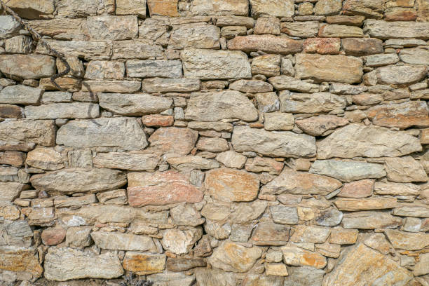 istock Old Stone Wall to be Used as Texture or Background 1465705711