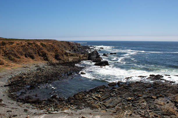 Coastal sector of the central coast of Chile