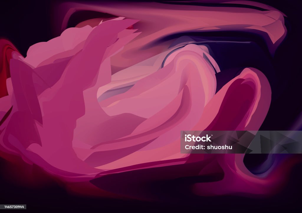 Fluidity Pattern Abstract Flowing Colors Fluidity Pattern Background Stock Illustration ...