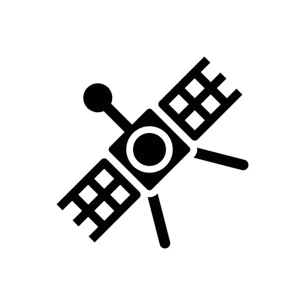 Vector illustration of satellite icon