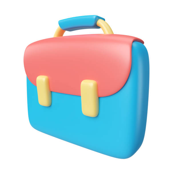istock Business Suitcase 3D Illustration Icon 1465776924