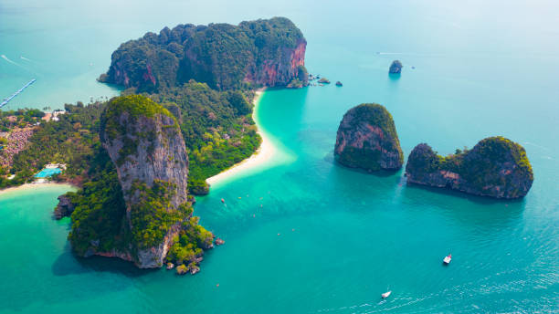 istock Aerial view of Railay bay. 1465791113