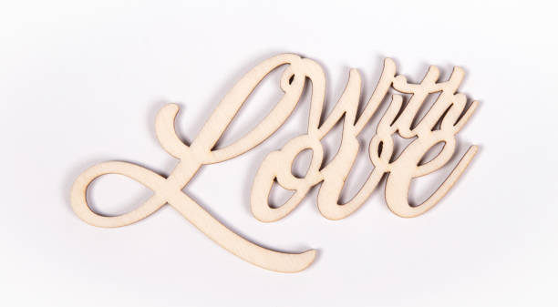 istock With love - romance concept -isolated text in letterpress wood 1465791294