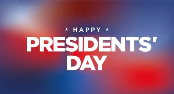 Vector illustration of Happy Presidents' Day Holiday