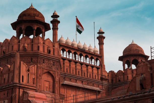 istock Ancient Red Fort (Lal Qila) Delhi - World Heritage Site 1465801213
