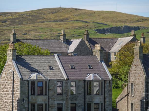 istock Historic building in Shetland, Lerwick, Scotland 1465806070