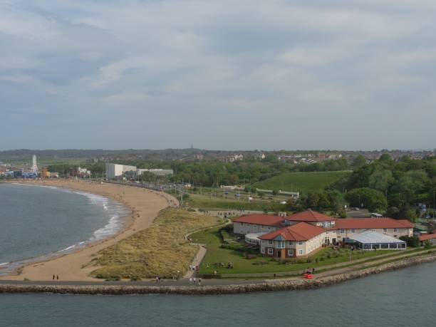 istock Coastal landscape in Newcastle, England 1465806176