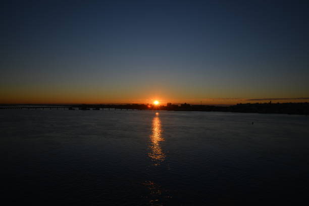 istock City on the coast at the dramatic dawn 1465806477