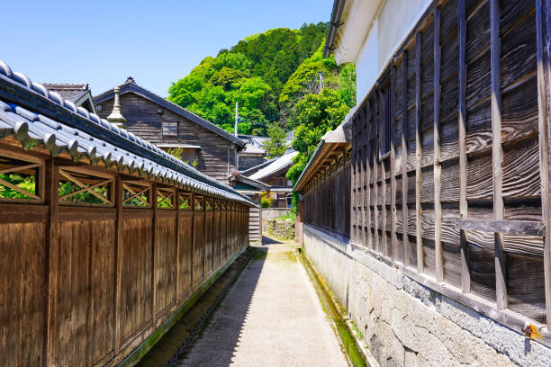 istock Village of Kitamae ship owners facing Tsuruga Bay (Minami Echizen Town, Fukui Prefecture) 1465808687