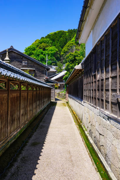 istock Village of Kitamae ship owners facing Tsuruga Bay (Minami Echizen Town, Fukui Prefecture) 1465808978