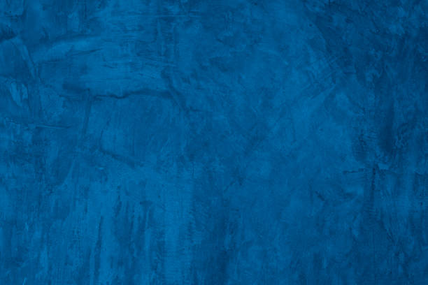 istock Old wall pattern texture cement blue dark abstract  blue color design are light with black gradient background. 1465810019
