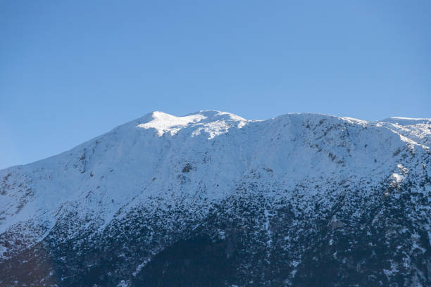 istock Mesmerizing view of the snow-capped mountains 1465810544