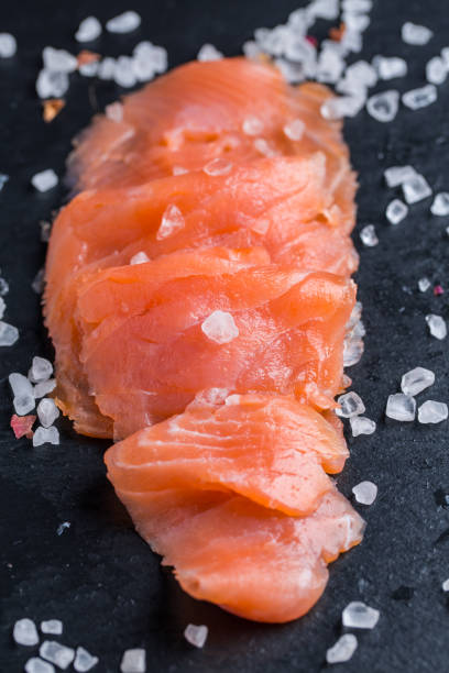 istock Fresh raw salmon fillets 1465815605