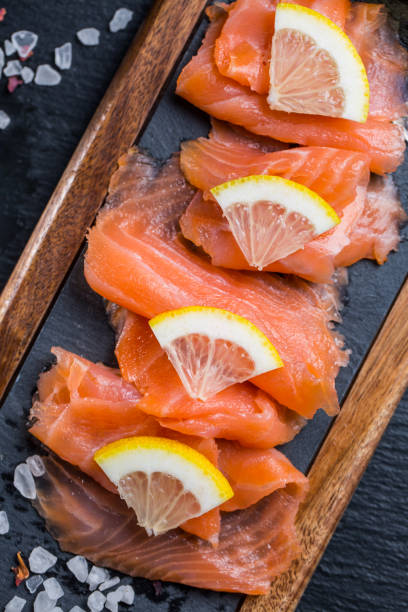 istock Fresh raw salmon fillets 1465815617