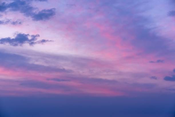 istock Aerial view of cloudscape during sunset 1465817832