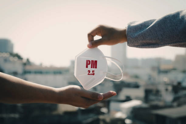 pm 2,5 - smog pollution environment toxic waste - fotografias e filmes do acervo