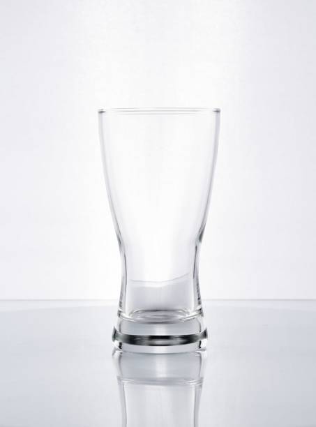 istock Shaped glass goblet for beer on a white background 1465831159