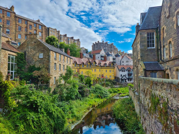 istock Scenic Dean Village in Edinburgh, Scotland 1465831378