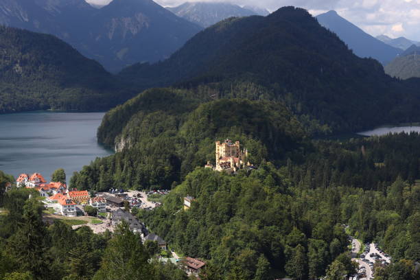 istock Hohenschwangau and Alpsee - View from Schloss Neuschwanstein 1465832743