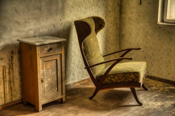 istock Old armchair with cupboard 1465836102