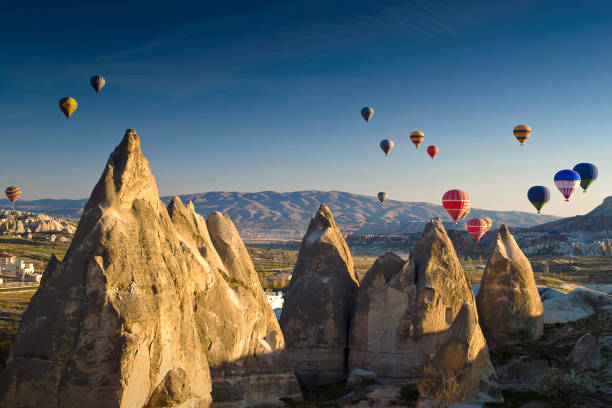 istock Hot air balloons  in Goreme 1465840663