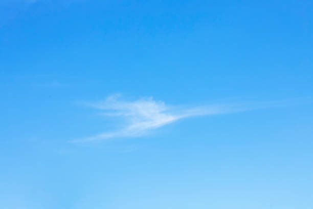 istock Blue sky background and white clouds soft focus, and copy space horizontal shape. 1465867127