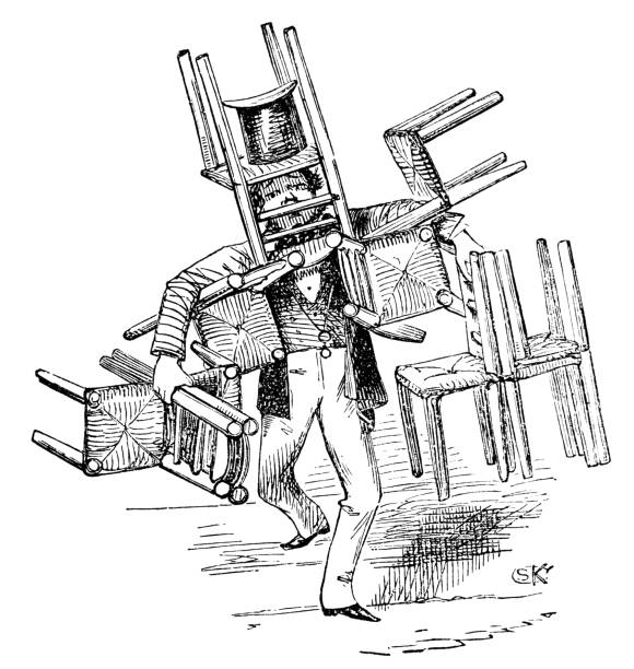 Illustration from 19th century.