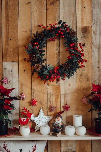 istock new year festive decorations in warm colors, christmas 1465888446