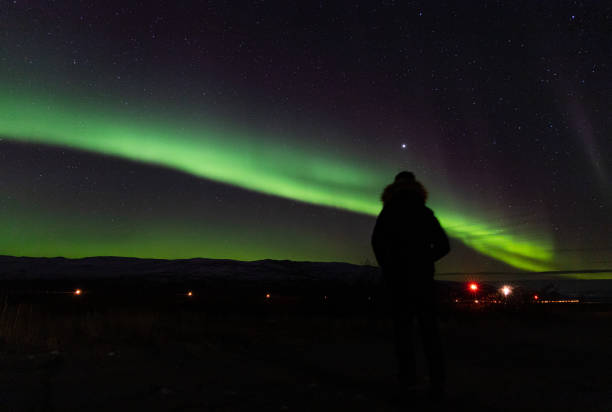 istock Northern Lights (Aurora Borealis) in Greenland (Kangerlussuaq) 1465897233