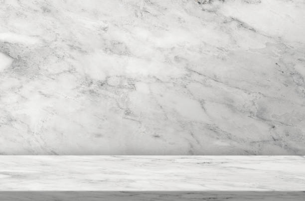 istock Gray marble wall texture background with rough floor,Top view of nature granite table with surface pattern,Backdrop background 3D Empty Studio room with Copy space for product presentation 1465933054