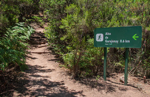 Hiking on the Canary Island of La Gomera, well signposted trails delight the hiker and nature lover.