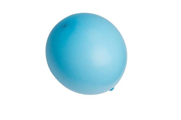 istock Blue ballon isolated on a white background. 1465944778
