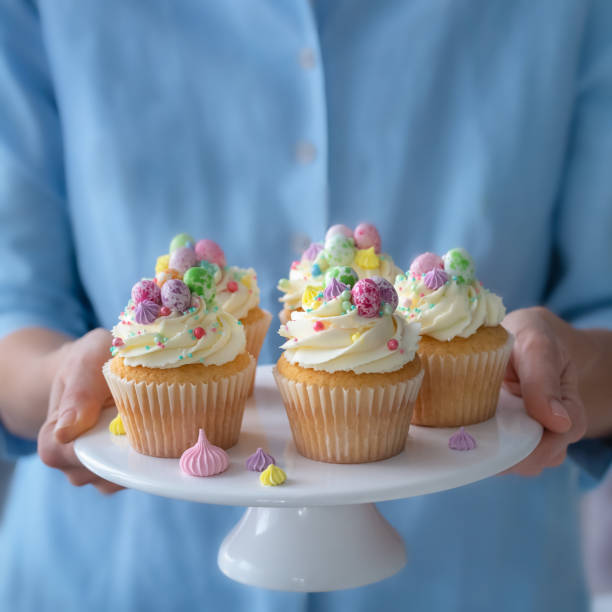 Sweet and tasty Easter cupcakes