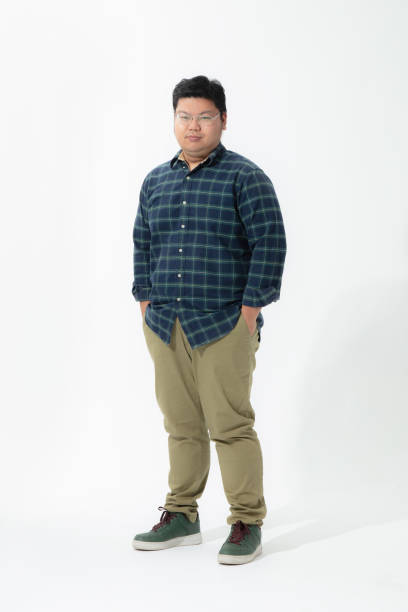 istock studio portrait of fat male staff 1465965078