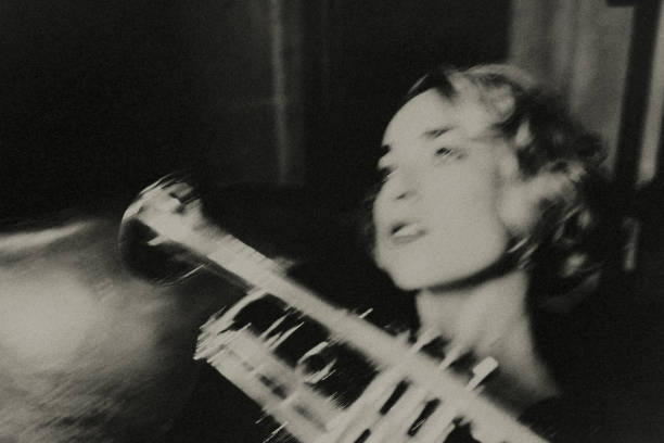 istock The female jazz musician. 1465981182