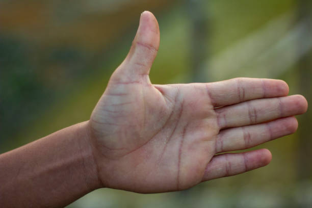 istock This is a human hand and the background behind the blurred 1465993318